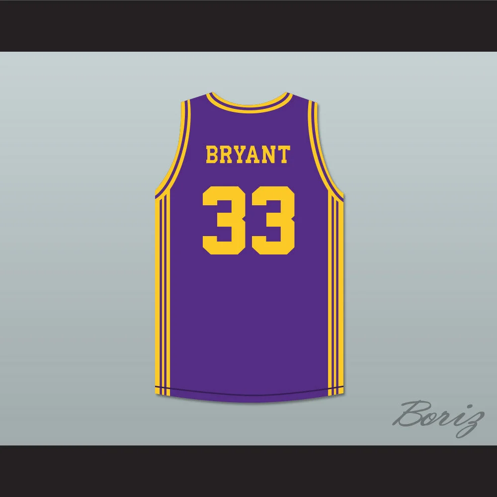 Kobe Bryant 33 Lower Merion High School Aces Purple Basketball Jersey 2 — BORIZ Kobe Bryant 33 Lower Merion High School Aces Purple Basketball Jersey 2 — BORIZ